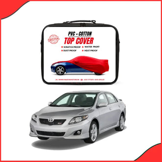 Toyota Corolla 2007–2009 Car Top Cover – Waterproof Non-Woven All-Weather Protection (Rain, Snow & UV)