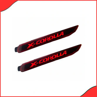 Toyota Corolla 2017-2022 Back Bumper Reflector Lights with Logo
