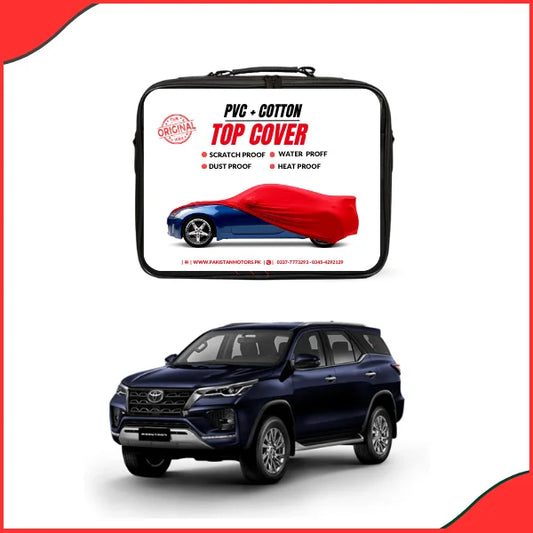 Toyota Fortuner 2016-2021 Car Top Cover – Waterproof & Scratchproof Non-Woven Protection - Latest
