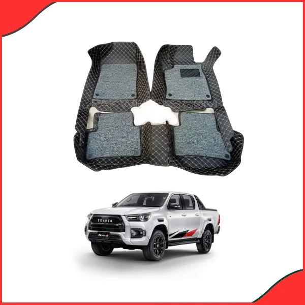 Toyota Hilux Revo Rocco 9D Floor Mats