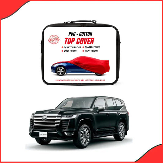 Toyota Land Cruiser 2007–2015 Car Top Cover – Waterproof & Scratchproof Non-Woven Protection - Latest
