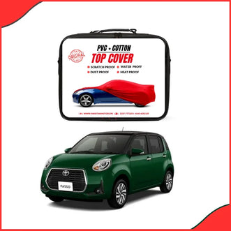 Toyota Passo 2016–2019 Car Top Cover – Waterproof & Scratchproof Non-Woven Protection
