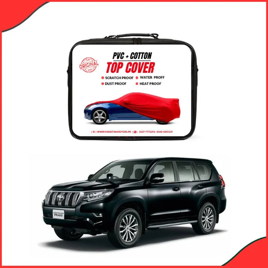 Toyota Prado 2009–2021 Car Top Cover – Waterproof & Scratchproof Non-Woven Protection