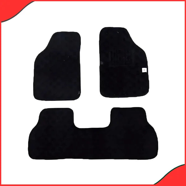 Toyota Prius Carpet Floor Mats (3 Pcs, Black) – Model 2016–2021 - Latest