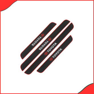 Toyota Rubber Door Sill Protector  Anti-Scratch, Durable & Stylish Guard