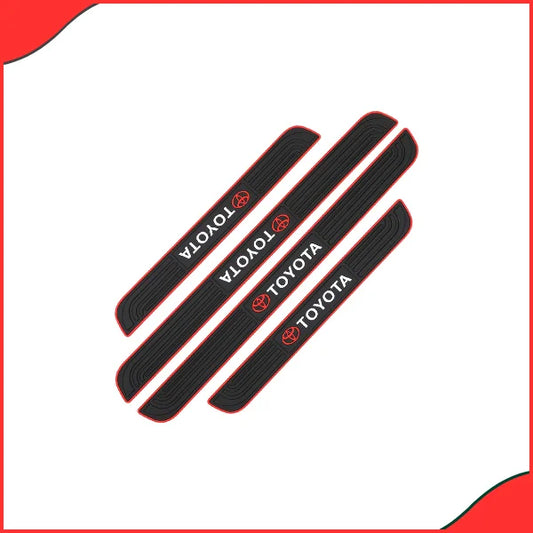Toyota Rubber Door Sill Protector  Anti-Scratch, Durable & Stylish Guard