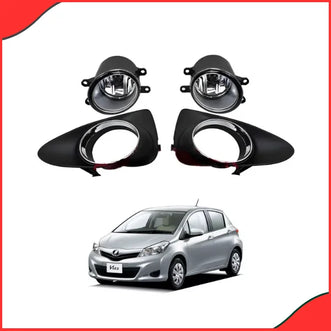 Toyota Vitz Fog Lamps – Bumper Lights for Models 2011–2014 - Latest
