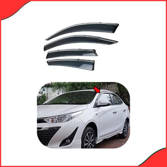 Toyota Yaris Air Press  Sun Visor with Chrome Trim – Stylish & Protective