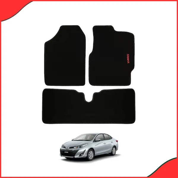 Toyota Yaris Carpet Floor Mats (2020-2024)  Premium Comfort & All-Weather Protection