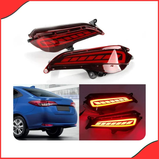 Toyota Yaris Rear Bumper Brake Lamp Light – LED Tail Stop Signal Light Assembly