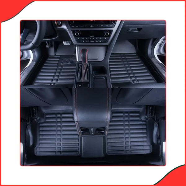 Toyota Corolla 5D Custom Floor Mats – Black  3-Piece Set (2014-2021) - Latest