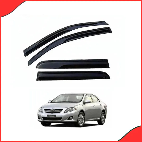 Toyota Corolla Air Press Sun Visor (2010-2014)  No Chrome, Sleek Design - Good Material