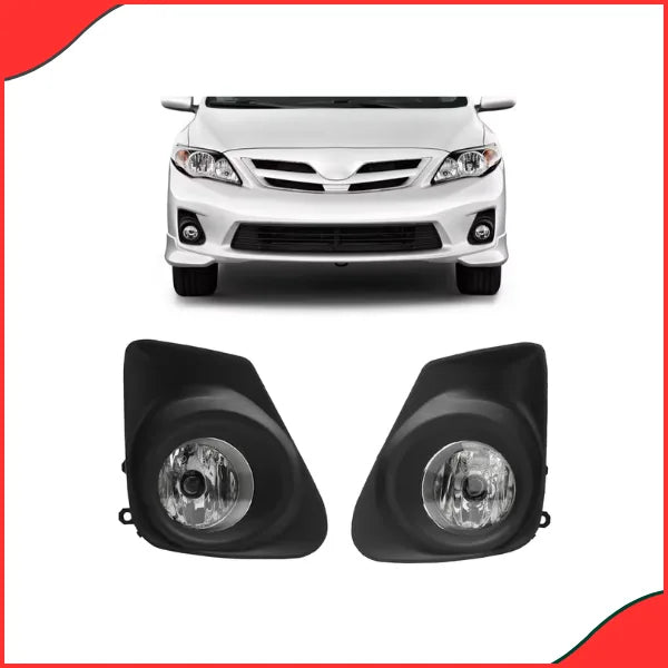 Toyota Corolla Fog Lamps & Bumper Lights (2011-2014)  Enhanced Visibility & OEM Fit - 1