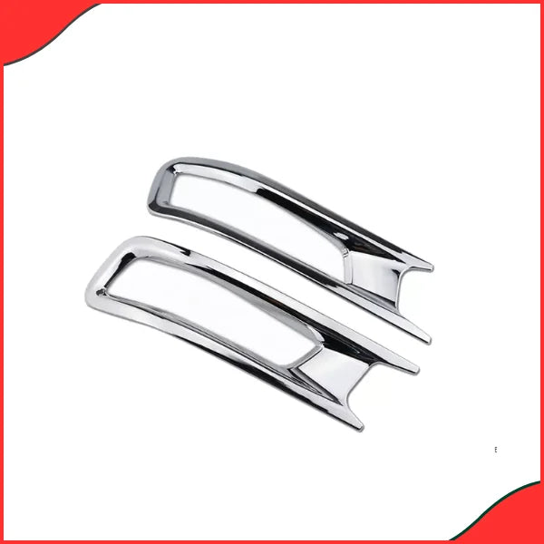 Toyota Corolla Rear Bumper Reflector Chrome Covers  Model 2015-2019 - Good Quality