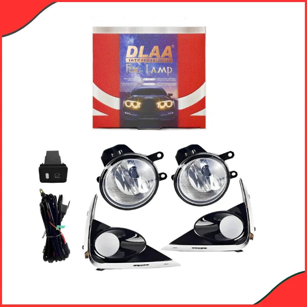 Toyota Corolla X 2021–2022 DLAA Fog Lamps – Model TY1181 AL Front Bumper Lights - Car Fog Lights