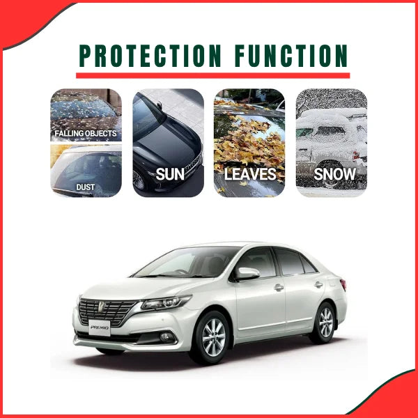 Toyota Premio 2007–2017 Car Cover – Waterproof Parachute Fabric, UV-Resistant & Dustproof Full Body Protection - Latest