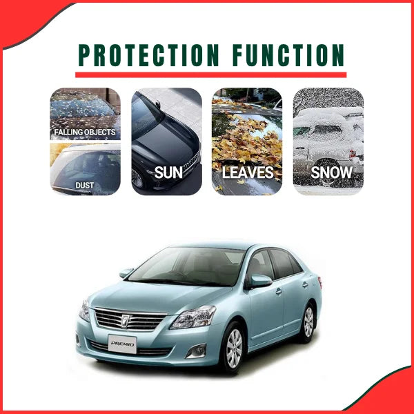 Toyota Premio 2007–2020 Car Cover – Waterproof Parachute Fabric, Dustproof & Anti UV Full Body Protection - Latest