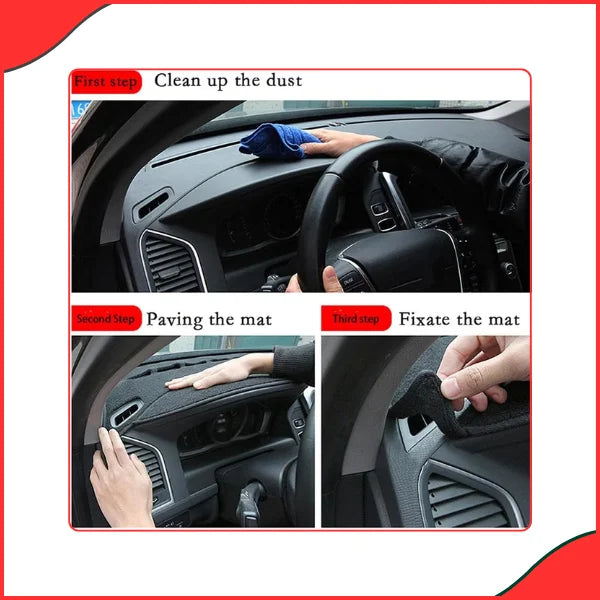 Toyota Vigo Dashboard Mat – 2005 to 2012 (Anti-Slip Cover) - High Quality