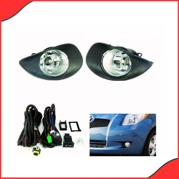 Toyota Vitz 2007–2012 Fog Lamps – Durable Bumper Lights for Clear Visibility - Latest Brand
