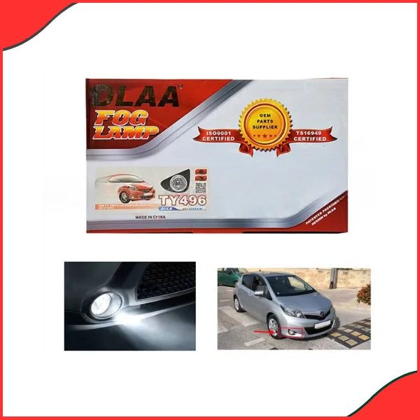 Toyota Vitz Fog Lamps – Bumper Lights for Models 2011–2014