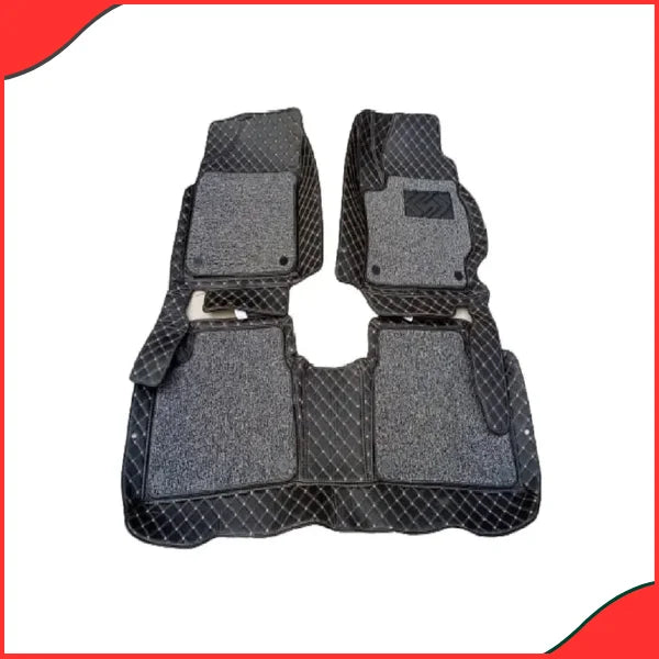 Toyota Yaris 9D Floor Mats (2020–2022) – Grass Model - Best floor mats in pakistan