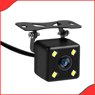 Universal Car Rear View Camera 4 LED Waterproof - Wide Angle Vision