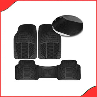 Universal PVC Rubber Car Floor Mats  Durable, Non-Slip & All-Weather Protection