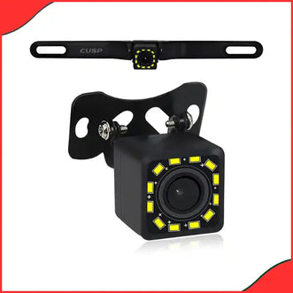 Universal Car Rear View Camera 12 LED Waterproof & Wide Angle View