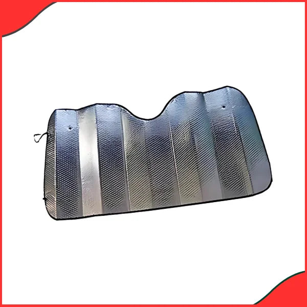Universal Car Windshield Sun Shade – Silver Bubble Foil Curtain for Heat & UV Protection - High Quality
