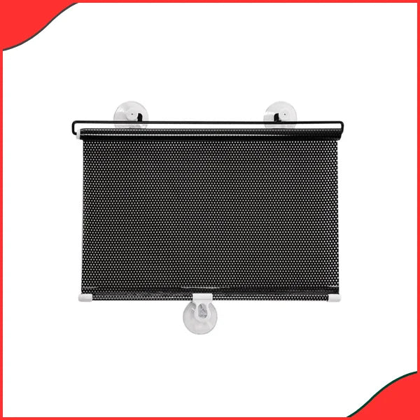 Universal PVC Rolling Car Sun Shade – Retractable & Foldable Front Windshield Screen (50cm x 125cm) - Best Material