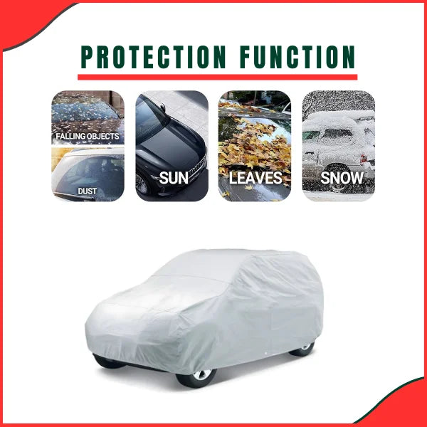 Universal Parachute Car Cover – Small Size Waterproof, Dustproof & UV-Resistant Protection - latest model