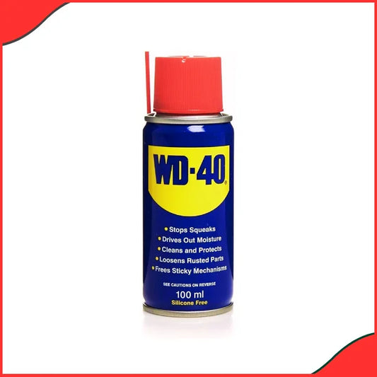 WD-40 Multi-Purpose Anti-Rust Spray – 100ml Lubricant & Moisture Displacer