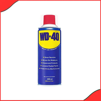 Original WD-40 Multi-Use Spray 330ml aerosol can for anti-rust lubrication.
