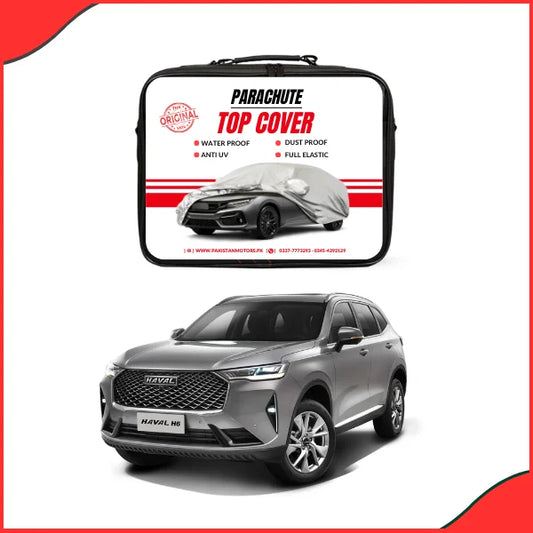 Waterproof Parachute Car Top Cover for Haval H6 2021–2024 – Dustproof, UV-Resistant