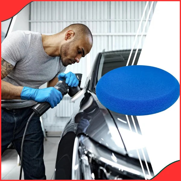Wax Applicator Pad – Black & Blue  Ultra-Soft, Scratch-Free Car Waxing - Best Material