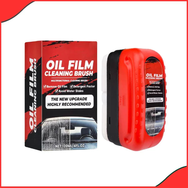 Car Glass Oil Film Remover Brush for cleaning windshields and removing water spots in Pakistan