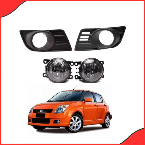 Suzuki Swift Old Model LED Fog Lights Bugatti Waterproof Pair for Safe Driving