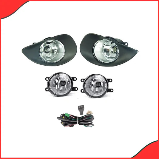 Bugatti LED Fog Lights for Toyota Vitz - Waterproof High Brightness Car Lamps