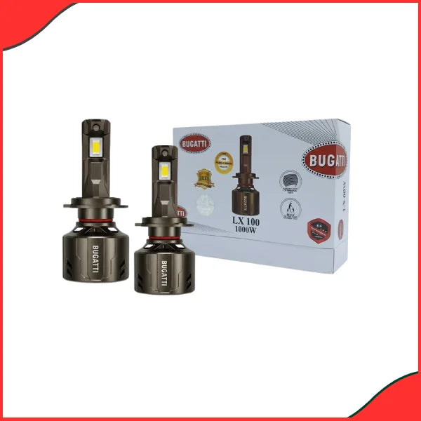 Bugatti LX 100 H4 Fog Light 1000W 6500K Ultra Bright front view