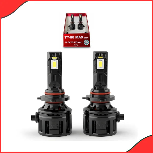 Extreme 600W light output beam pattern from BUGHATTI TY-80 MAX LED headlight