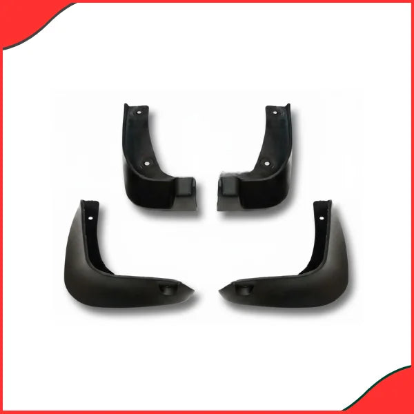 Close-up of Corolla 2008-2012 Mud Flaps - Durable ABS Plastic Protection