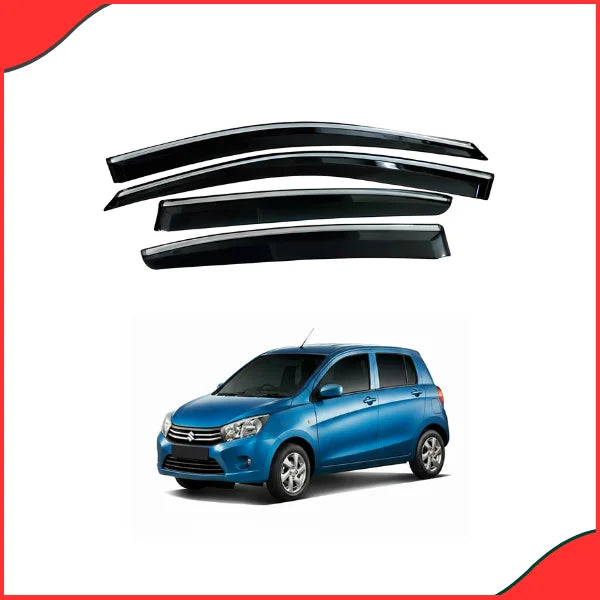 Suzuki Cultus 2017-2021 Air Press Side View with Steel Chrome Finish