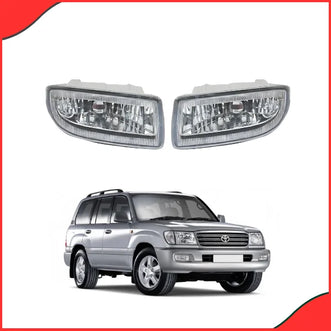 H4 DLAA TY100-1 heavy-duty Fog Light assembly for Toyota Land Cruiser FJ100 (100 Series)