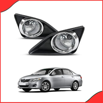 DLAA TY277 Fog Lights installed on a Toyota Corolla 2008-2011 model