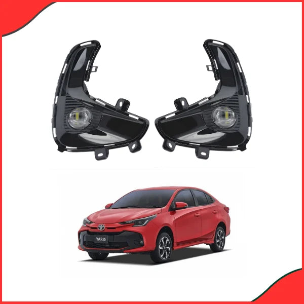 DLAA TY3321-LED Halogen Fog Lamp assembly (OEM fit) for Toyota Yaris 2024