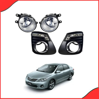 DLAA TY472 L2 LED Fog Lights assembly with integrated L2 LEDs for Toyota Altis 2011