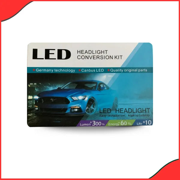H11 LED Headlight Conversion Kit 2Pcs - High Brightness, Durable and Waterproof Car Lights in Pakistan