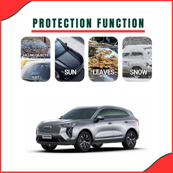 Haval Jolion Parachute Top Cover full body fit on crossover SUV - side view Pakistan