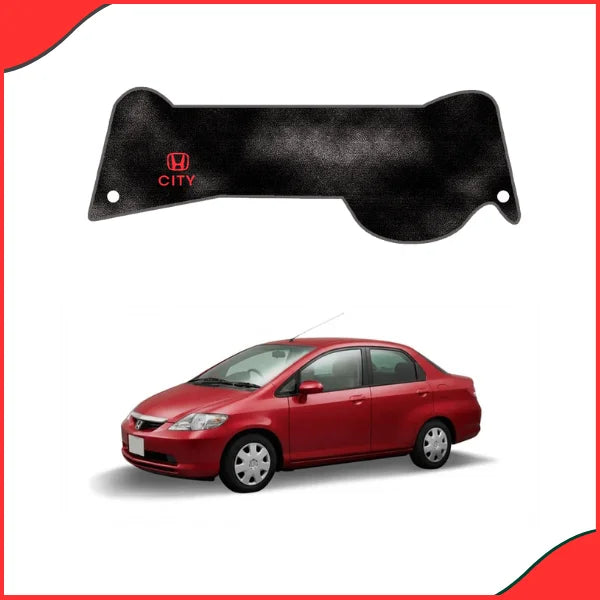 Custom-fit Velvet Dashboard Carpet for Honda City 2004-2007 (IDSI), providing interior preservation.