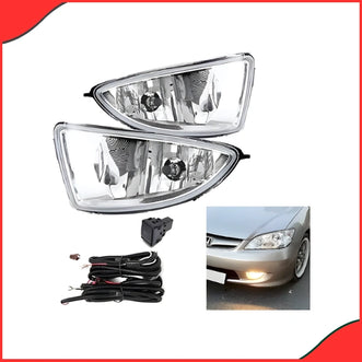 Honda City 2005–2007 Bugatti Fog Lamps HD-185 Front Bumper Installation